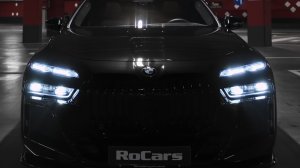 Чёрная BMW 7-Серия 2023