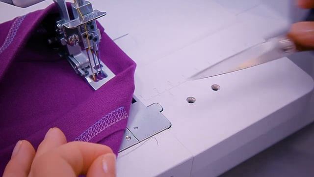 Как пользоваться распошивальной машиной Bernette b62 AIRLOCK – Настройка стежка и пробное шитье