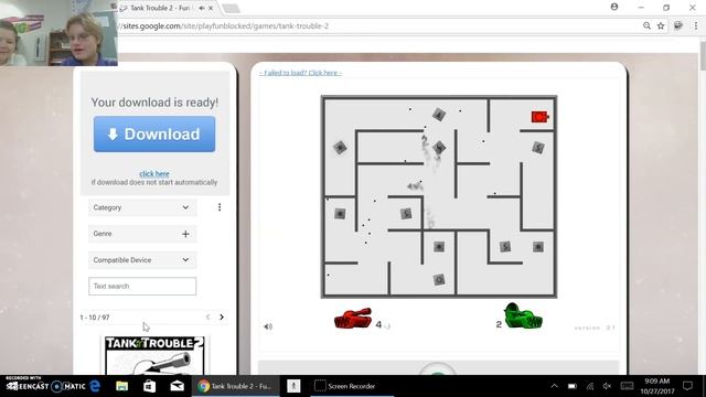 Tank Trouble With Hexboy смотреть онлайн
