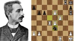 РТУТНЫЕ ПЕШКИ! Карл Шлехтер жертвует КОНЯ и ЛАДЬЮ! Шахматы.