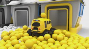 Учим цвета с машинкой для раскрашивания шариков - Коллекция видео о цветах