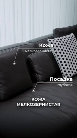 ЛЮКСОВЫЙ диван Poliform:  пух и натуральная кожа | Мебель из Китая