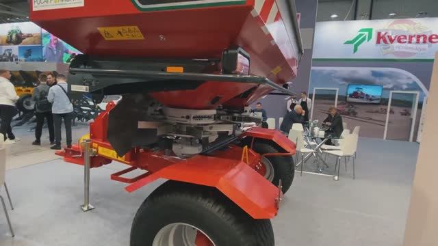 Обзор Разбрасывателя с точным внесением удобрений “Exacta HL”  Kverneland