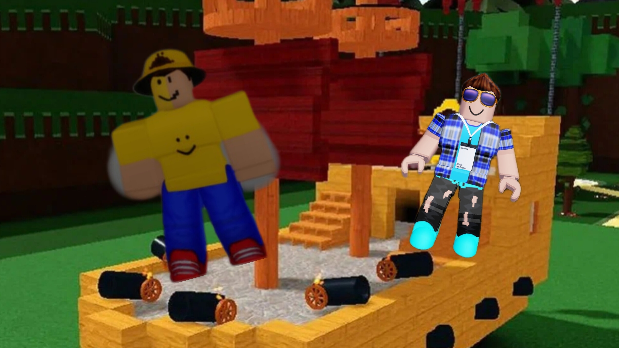 Мы покатались на лодке в роблоксе с Romain!!!! Мы наткнулись на камни 😨😨😨