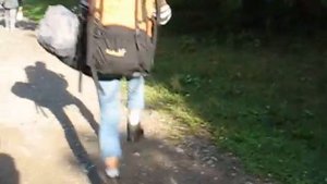 dance with a backpack / танец с рюкзаком