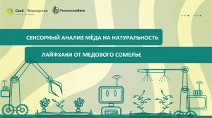 Сенсорный анализ мёда на натуральность: лайфхаки от медового сомелье