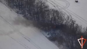 🎥 Спецназ Росгвардии уничтожил танк ВСУ в Курской области