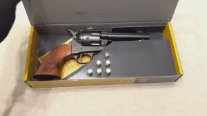 Револьвер Кольт подарочный, Peacemaker revolver 4,75", with 6 bullets, USA 1873, Denix 1-1186/N