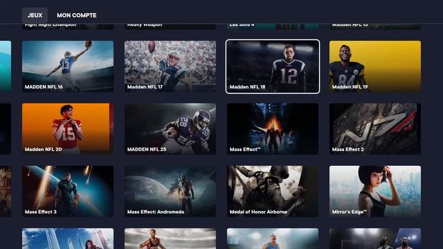 Présentation catalogue de jeux EA play HUB ( EA Acces ) смотреть онлайн