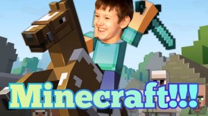 Minecraft | добываю еду и ищу голема