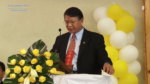 MCC kum 13 tlin ni - Sermon Rev. Dr. Dennis Shu Maung