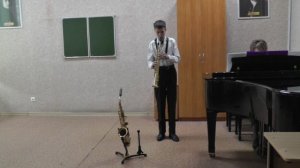 Илья Хабазашвили Артур Бенджамин "Концерт для гобоя c-moll на музыку Д. Чимароза" 1 и 2 части.