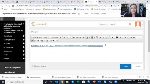 How to create WIKI pages