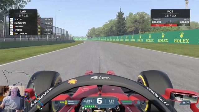 F12021 Episode 14 Imola Autodromo Enzo e Dino Ferrari