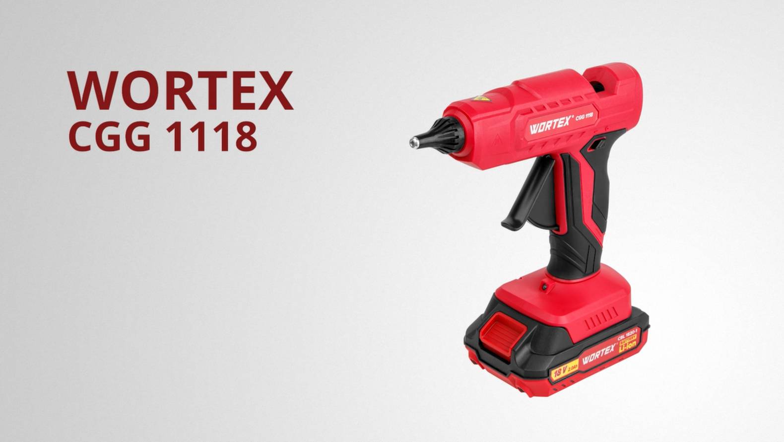 WORTEX CGG 1118 Аккумуляторный клеевой пистолет