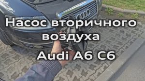 Насос вторичного воздуха Audi A6 C6 / secondary air pump Audi A6C6