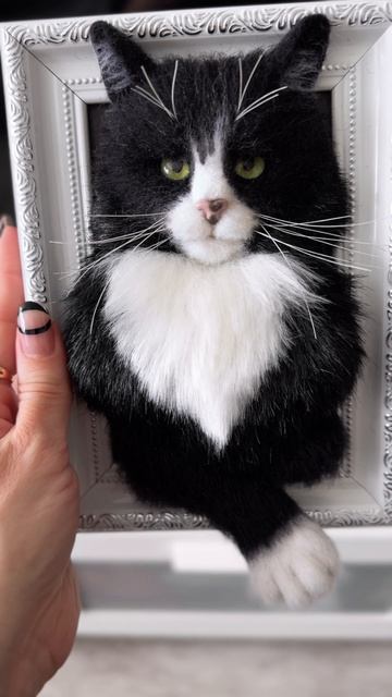 Портрет котика по фото