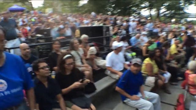 Salsa Dancers at  East River Park Summer Stage N Y C Concert 8:5:14 video by Jose Rivera