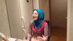 Крутая аварка поёт