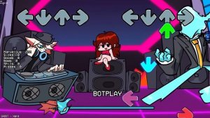 Ритм-аркада Friday Night Funkin'  - Umbra, каждый раз поёт другой персонаж 🎶 (FNF Umbra, все поют)