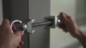 Кронштейн на двутавр для натяжки троса