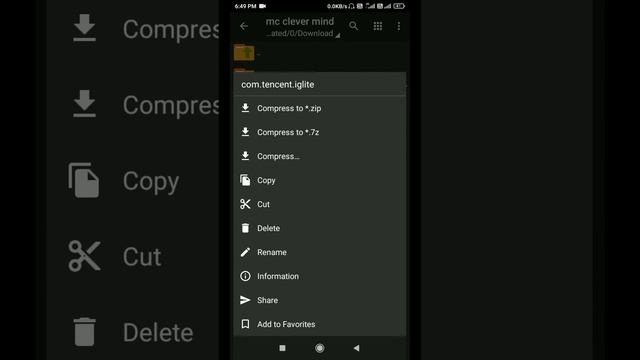 How to use ZArchiver