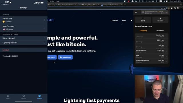 Muun — лучший мобильный биткоин кошелек с поддержкой lightning и taproot - 2025