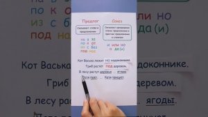 Как различать предлоги и союзы?