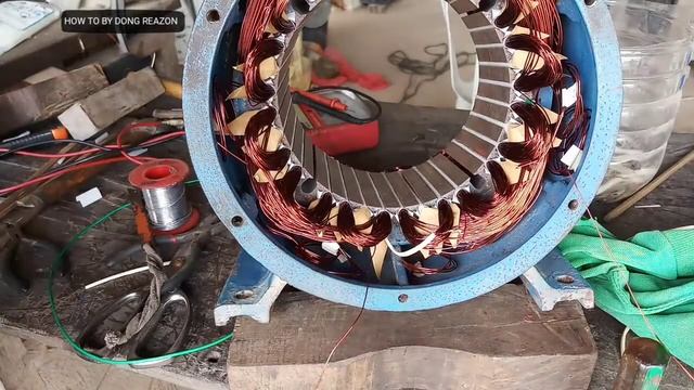 HOW TO REWIND 3KW MINDONG GENERATOR | PART 8 смотреть онлайн