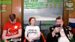 Царь так набил рот жратвой, что ядрёно икнул и еле прожевал. (Запись со стрима ЮРТВ 2020)