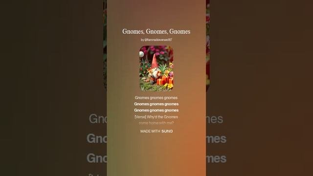 Gnomes, Gnomes, Gnomes 2