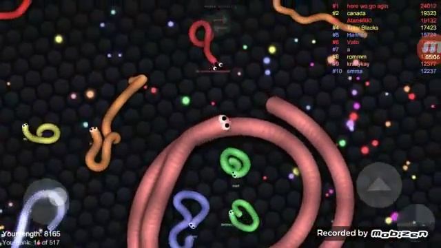 I'm a little pink worm (slither.oi)
