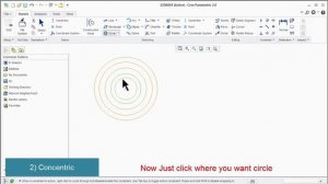 PTC Creo Parametric 2.0 Training -Sketch Part 1  - DC+ Tutorials (Basic + Advanced Training)
