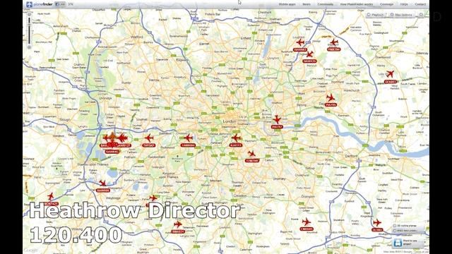 Heathrow Director - 120.400 - ATC w/Radar - 02/09/2012 смотреть онлайн