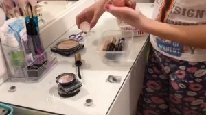 УБОРКА В КОСМЕТИЧЕСКОМ СТОЛИКЕ|||мой туалетный столик☁️✨