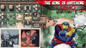 ЕЩЕ ОДНА ШИКАРНАЯ РОГЛАЙТ-СТРАТЕГИЯ | The King is Watching #1 | DEMO | НАШИ ИГРЫ