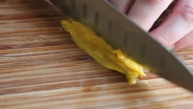 Spicy Mango Relish - How to Finely Dice Mango for Salsas and Relish Technique смотреть онлайн