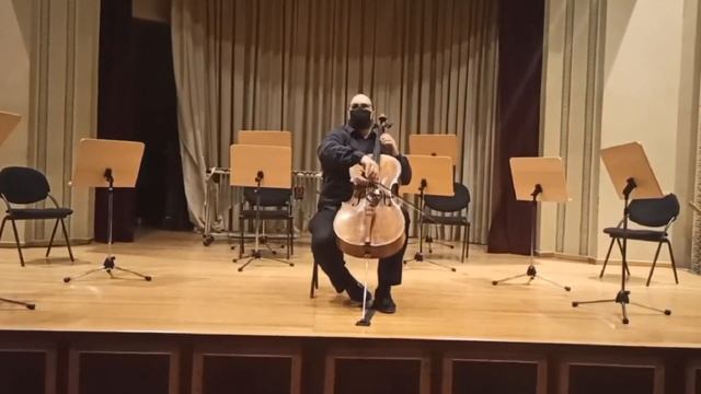 Αστέριος Πούφτης - Preludio, 1η Σουίτα για σόλο βιολοντσελλο, BWV 1007 - J.S. Bach смотреть онлайн