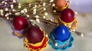 Готовимся к Пасхе.Подставочки для пасхальных яиц