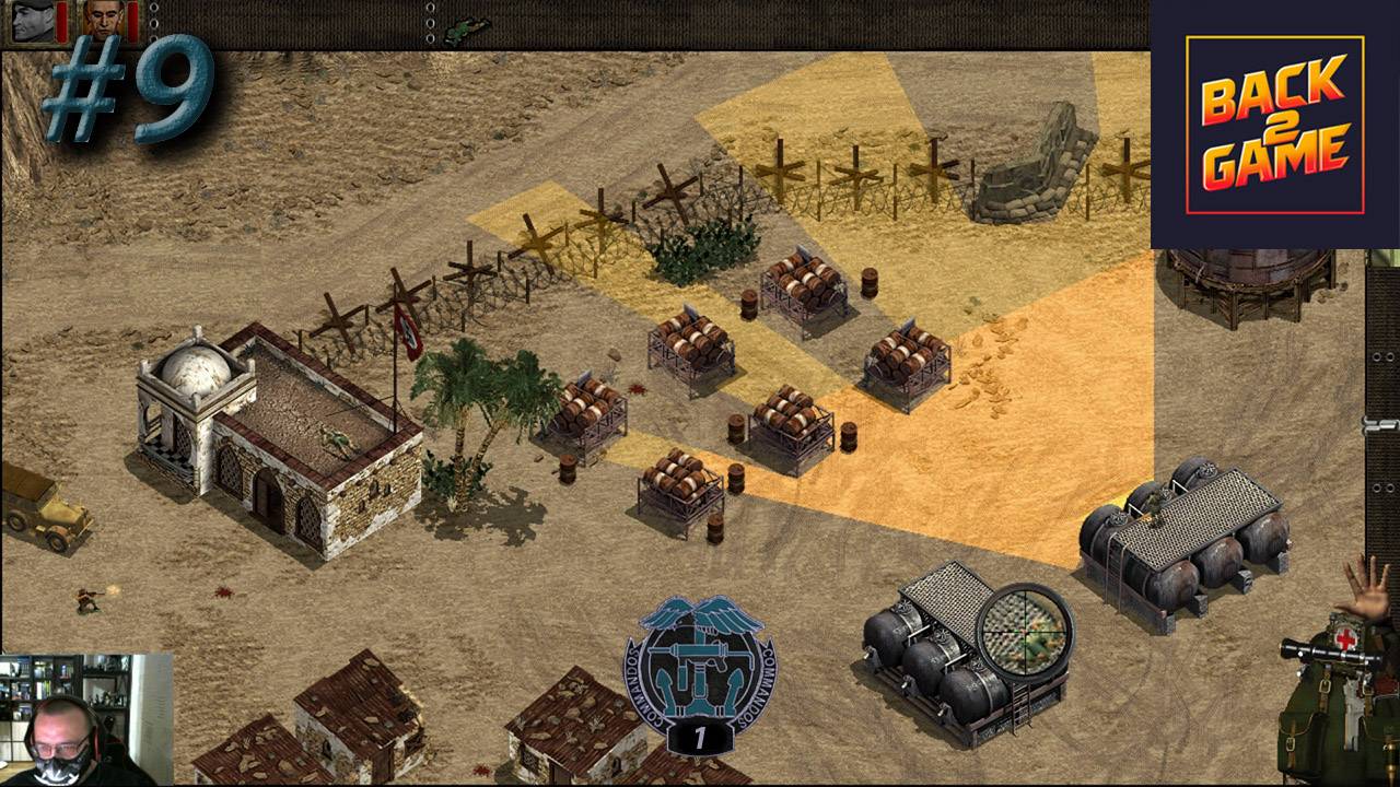 Commandos: Behind Enemy Lines #9. Миссия 8 "Пиротехника"
