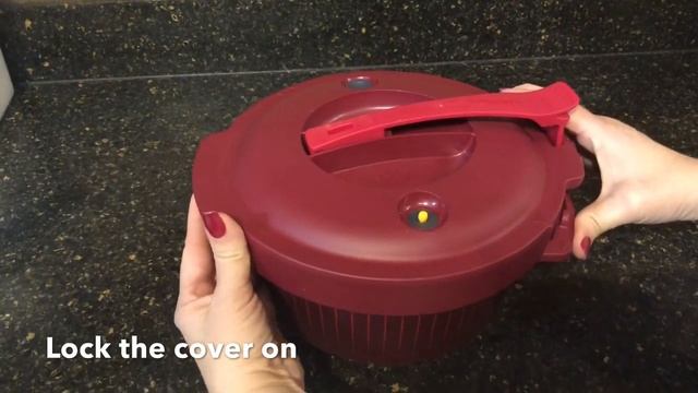 Chocolate Lava Cake -Only 10 minutes! Tupperware Microwave Pressure Cooker смотреть онлайн