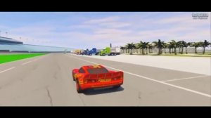 GTA V - Crash Of McQueen (McQueen And Friends)