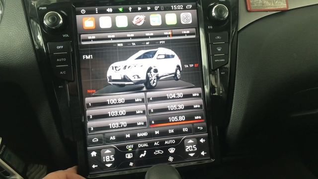 Магнитола Tesla Style на Nissan X-trail (T32) / Qashqai (J11) MegaZvuk T8-12106 Android 6 (8 ядер) смотреть онлайн