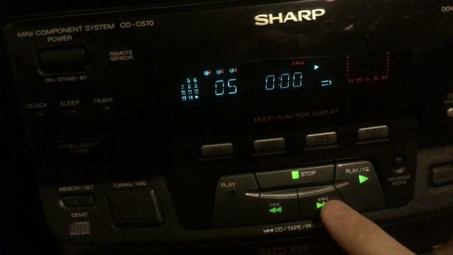 Sharp Mini Component System CD - CS70 (1998) смотреть онлайн