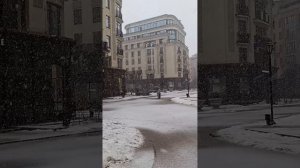 Привет из заснеженного Санкт-Петербурга ❄️