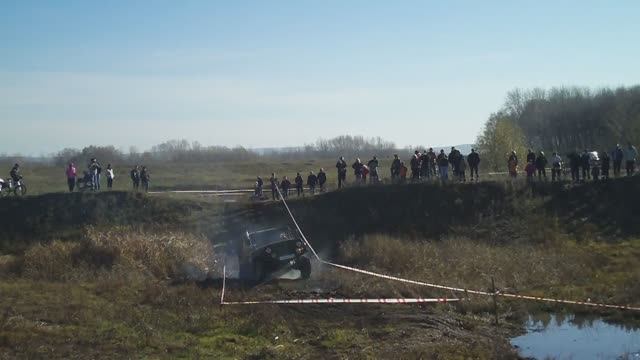 4x4 Джип-триал, Salavat, UAZ закипел.