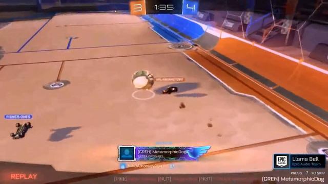 I stole my friends goal -mini rocket league montage смотреть онлайн