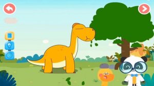 Динозавр идёт | Детская песенка | Кики и Кря Кря | Играем в BabyBus