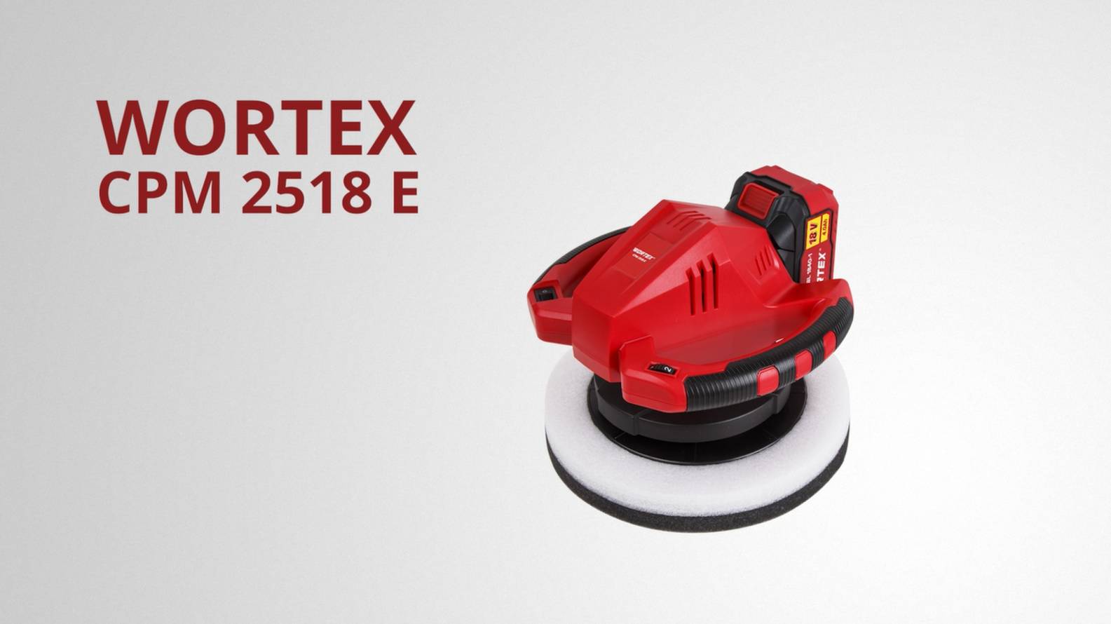 WORTEX CPM 2518 E Аккумуляторная полировальная машина