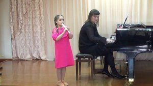 Кравченко Екатерина. Ю.Должиков "Колыбельная". К.Глюк "Весёлый хоровод"
